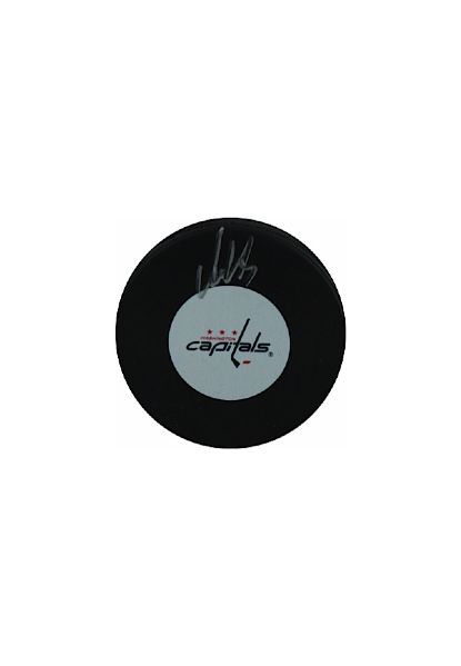 Alexander Ovechkin Autographed Washington Capitals Autographed Puck (Ovechkin Holo Only)